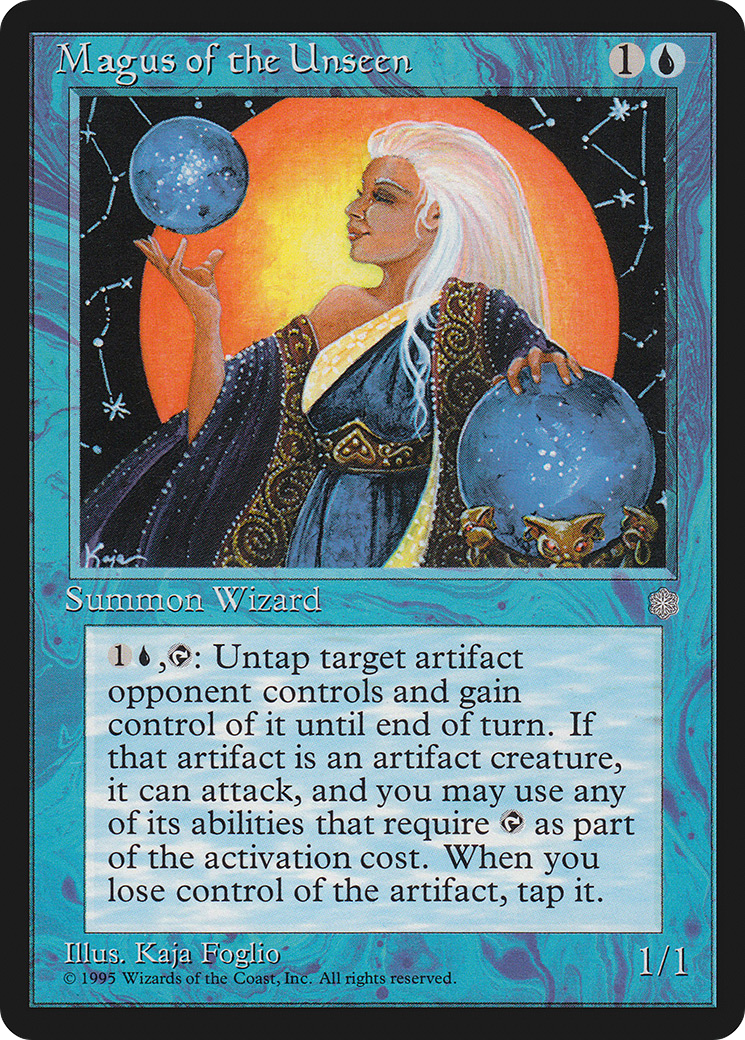 {R} Magus of the Unseen [Ice Age][ICE 082]