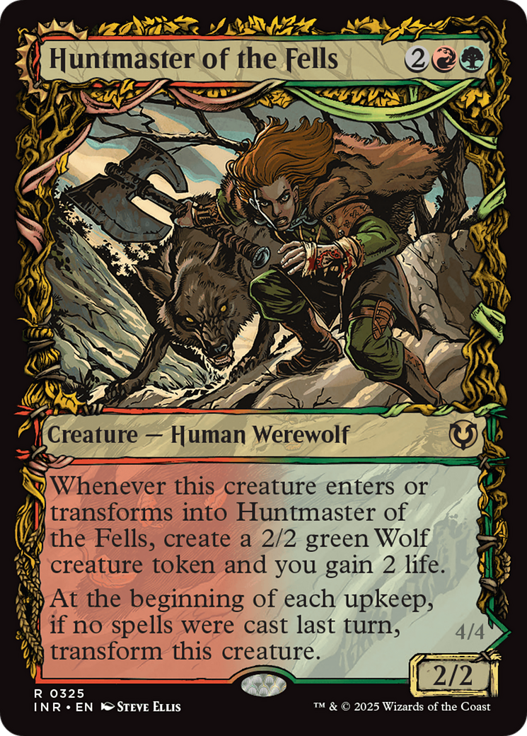 {R} Huntmaster of the Fells // Ravager of the Fells (Showcase) [Innistrad Remastered][INR 325]