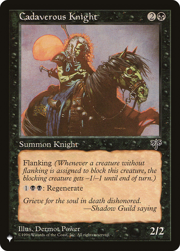 Cadaverous Knight [LIST MIR-110]