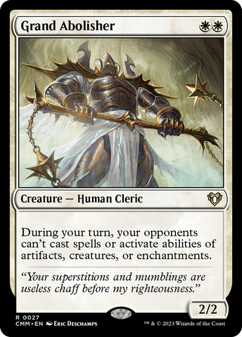 {R} Grand Abolisher [Commander Masters][CMM 027]