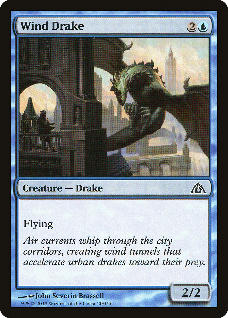 {C} Wind Drake [Dragon's Maze][DGM 020]
