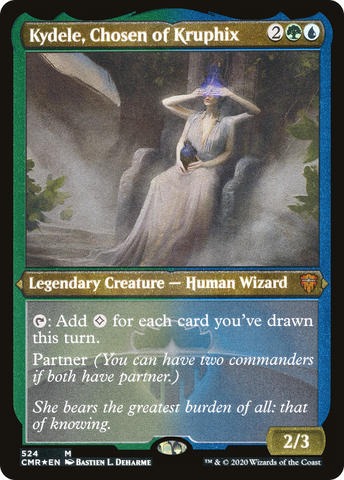 {R} Kydele, Chosen of Kruphix (Etched) [Commander Legends][CMR 524]