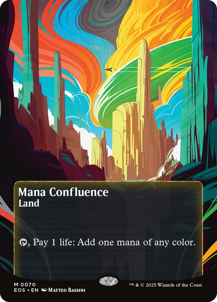 {R} Mana Confluence (0070) (Poster) [Edge of Eternities: Stellar Sights][EOS 070]