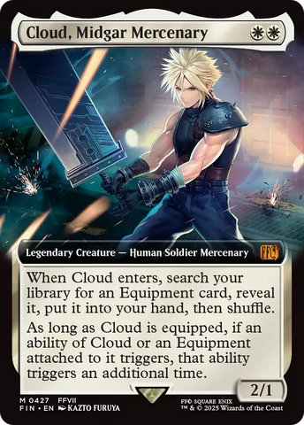 {@R} Cloud, Midgar Mercenary (Extended Art) [FINAL FANTASY][FIN 427]