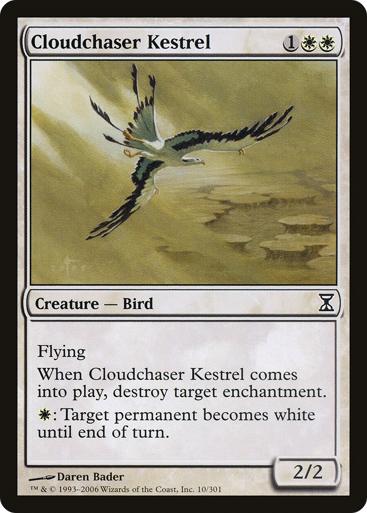 {C} Cloudchaser Kestrel [Time Spiral][TSP 010]