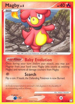 [PKM] Magby (88/123) [Diamond & Pearl: Mysterious Treasures]
