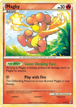 [PKM-C] Magby (46/95) [HeartGold & SoulSilver: Call of Legends]