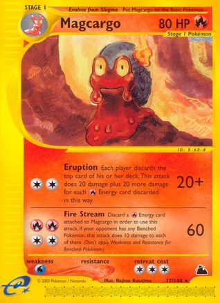 [PKM] Magcargo (17/144) [Skyridge]