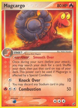 [PKM-R] Magcargo (20/107) (Stamped) [EX: Deoxys]