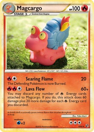 [PKM-R] Magcargo (6/90) [HeartGold & SoulSilver: Undaunted]