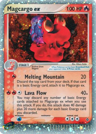 [PKM-R] Magcargo ex (95/97) [EX: Dragon]