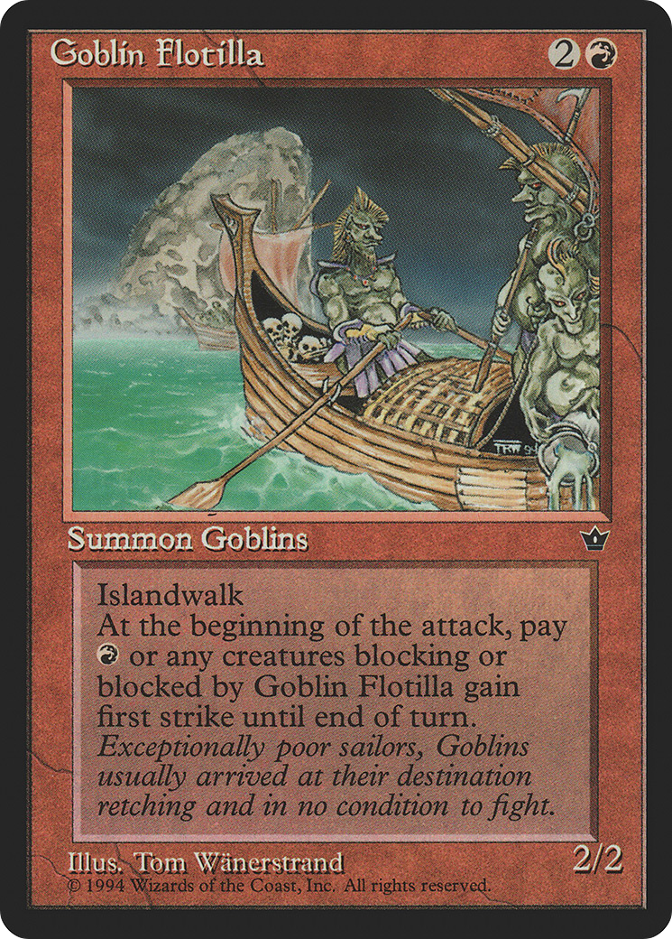{R} Goblin Flotilla [Fallen Empires][FEM 055] - Misty Mountain Games