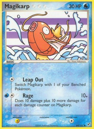 [PKM] Magikarp (64/107) (Stamped) [EX: Deoxys]