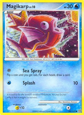 [PKM] Magikarp (65/100) [Diamond & Pearl: Stormfront]