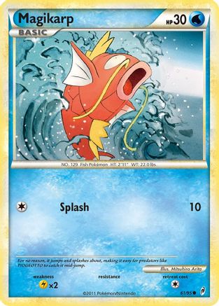 [PKM] Magikarp (61/95) [HeartGold & SoulSilver: Call of Legends]
