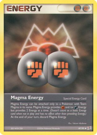 [PKM] Magma Energy (87/95) [EX: Team Magma vs Team Aqua]