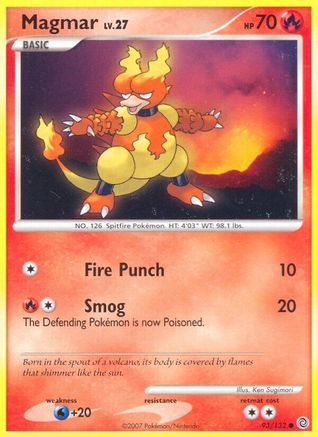 [PKM] Magmar (93/132) [Diamond & Pearl: Secret Wonders]
