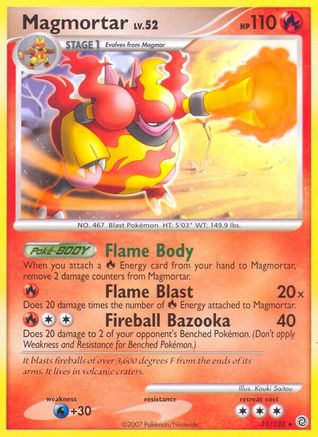 [PKM] Magmortar (31/132) [Diamond & Pearl: Secret Wonders]