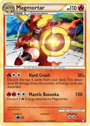[PKM] Magmortar (16/95) [HeartGold & SoulSilver: Call of Legends]