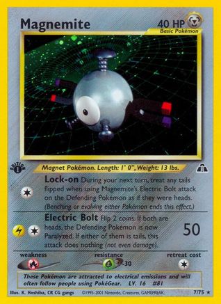 [PKM] Magnemite (7/75) [Neo Discovery 1st Edition]