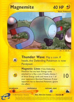 [PKM] Magnemite (76/144) [Skyridge]
