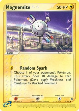 [PKM] Magnemite (62/97) [EX: Dragon]