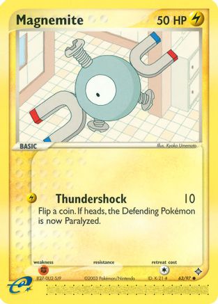 [PKM] Magnemite (63/97) [EX: Dragon]