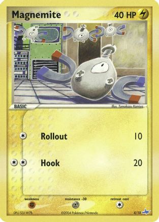[PKM] Magnemite (4/10) [EX: Trainer Kit - Latios]