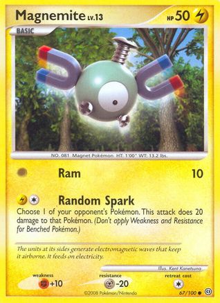 [PKM] Magnemite (67/100) [Diamond & Pearl: Stormfront]