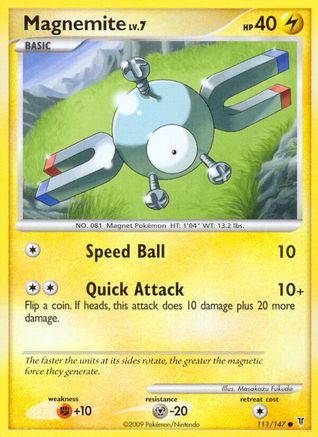 [PKM] Magnemite (111/147) [Platinum: Supreme Victors]