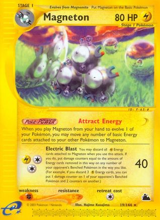 [PKM] Magneton (19/144) [Skyridge]