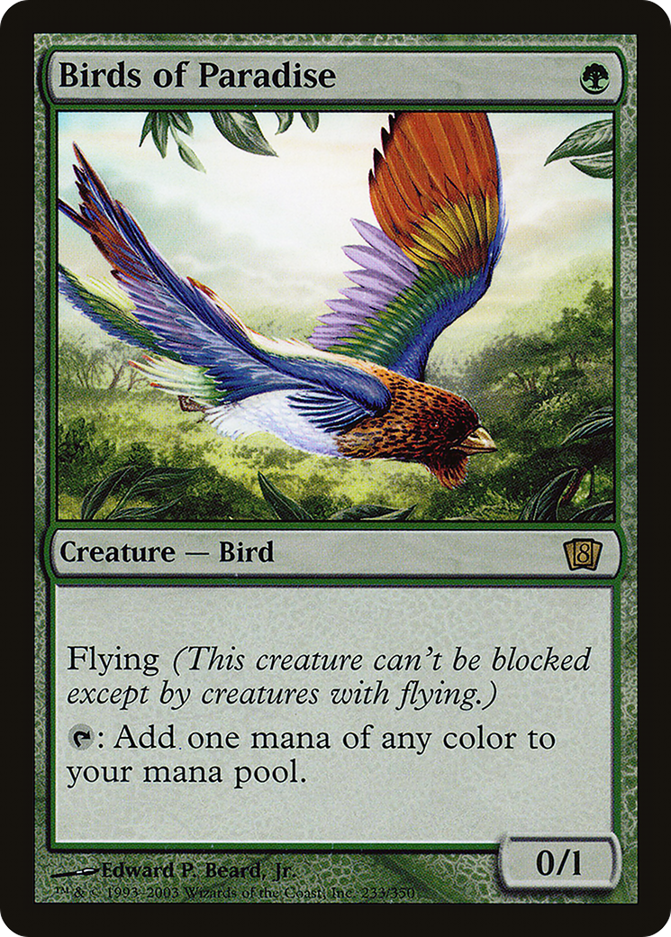 {R} Birds of Paradise [Eighth Edition][8ED 233]