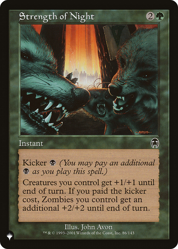 Strength of Night [LIST APC-86]