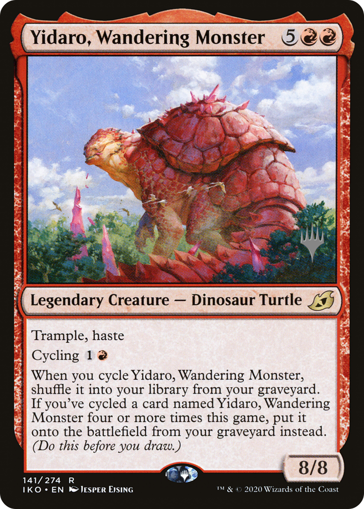 {R} Yidaro, Wandering Monster (Promo Pack) [Ikoria: Lair of Behemoths Promos][PP IKO 141]