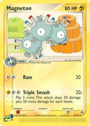 [PKM-C] Magneton (35/97) [EX: Dragon]