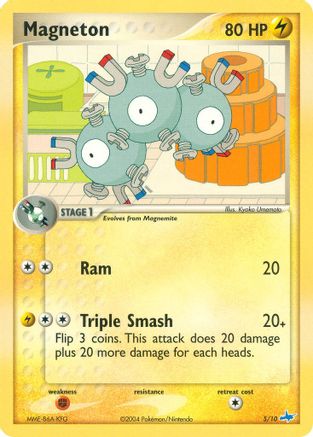 [PKM] Magneton (5/10) [EX: Trainer Kit - Latios]