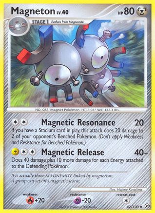 [PKM] Magneton (42/100) [Diamond & Pearl: Stormfront]