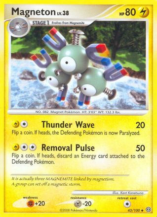 [PKM] Magneton (43/100) [Diamond & Pearl: Stormfront]