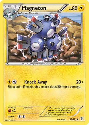 [PKM] Magneton (45/135) [Black & White: Plasma Storm]