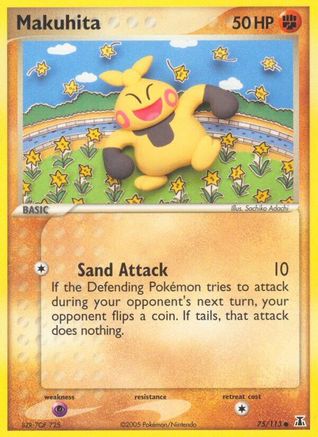 [PKM] Makuhita (75/113) (Stamped) [EX: Delta Species]