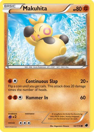 [PKM-C] Makuhita (62/116) [Black & White: Plasma Freeze]