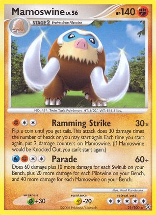 [PKM] Mamoswine (21/100) [Diamond & Pearl: Stormfront]
