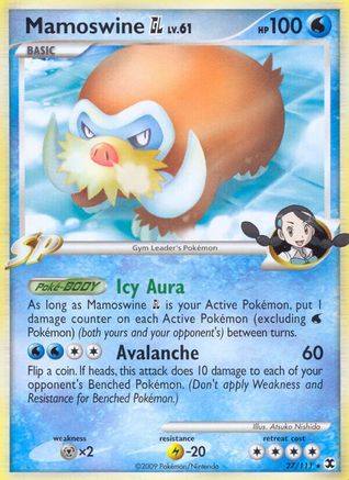 [PKM] Mamoswine GL (27/111) [Platinum: Rising Rivals]