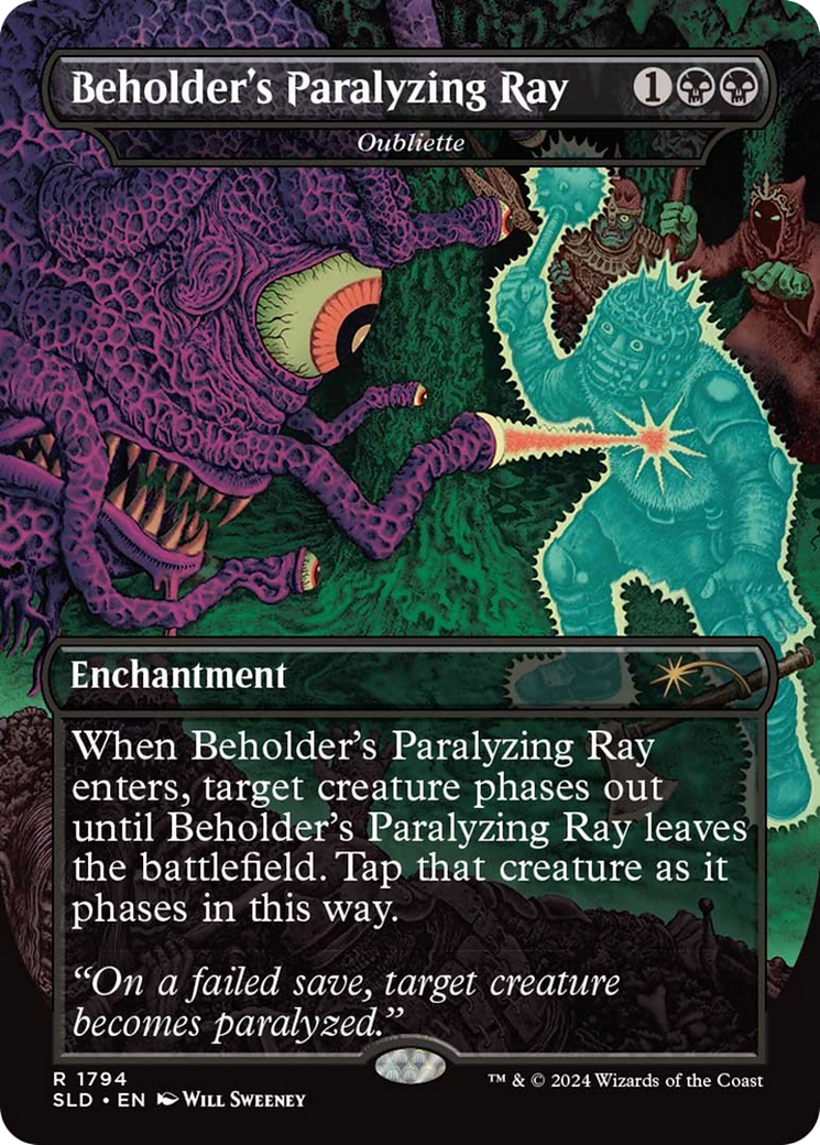 Oubliette [SLD-1794]  (Borderless) Foil