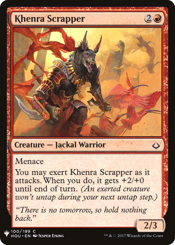 {C} Khenra Scrapper [Mystery Booster][LS HOU 100]