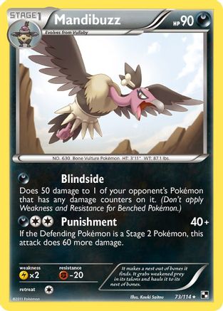 [PKM-R] Mandibuzz (73/114) [Black & White: Base Set]