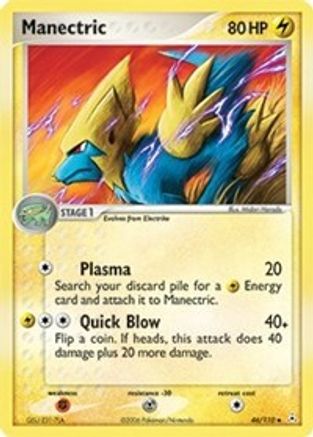 [PKM-C] Manectric (46/110) (Stamped) [EX: Holon Phantoms]