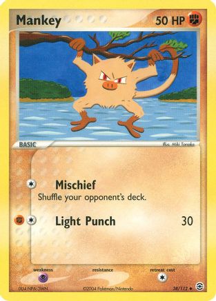 [PKM] Mankey (38/112) [EX: FireRed & LeafGreen]