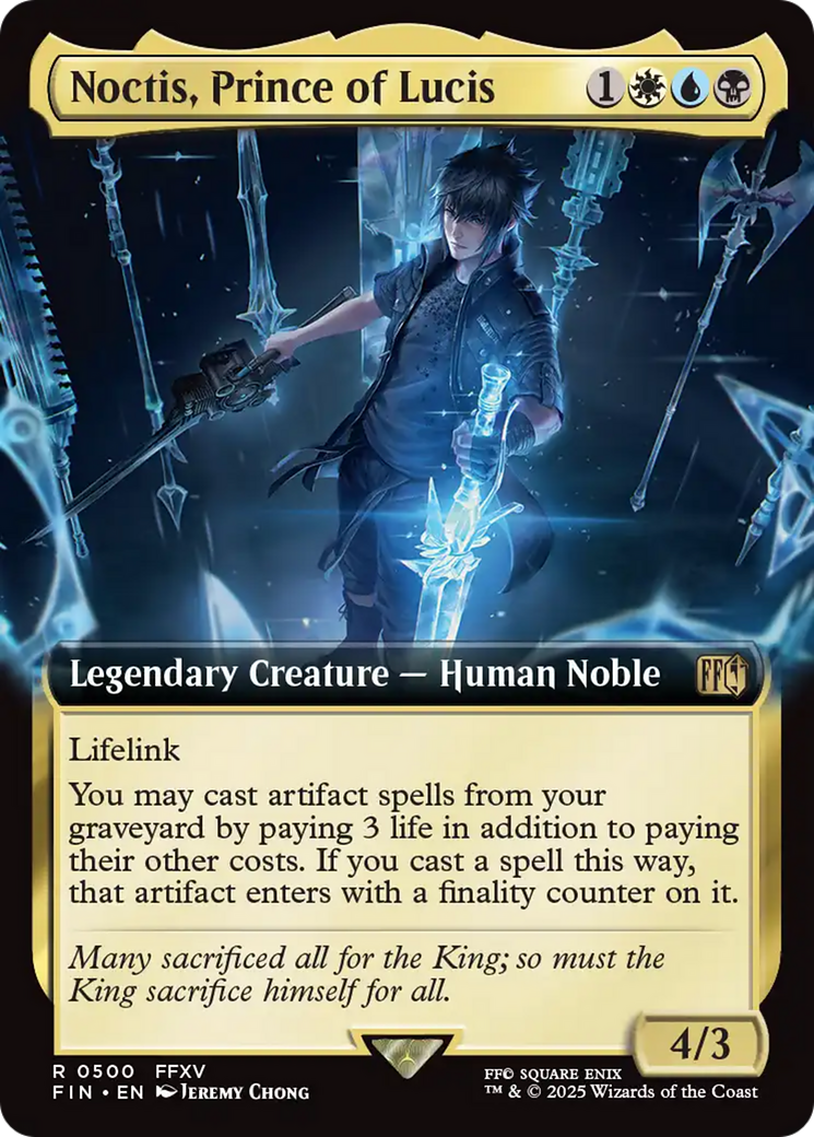 {@R} Noctis, Prince of Lucis (Extended Art) [FINAL FANTASY][FIN 500]