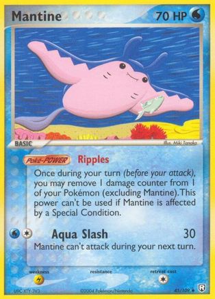 [PKM] Mantine (45/109) (Stamped) [EX: Team Rocket Returns]